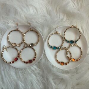 Vintage Avon 4 pairs of drop/dangle earrings